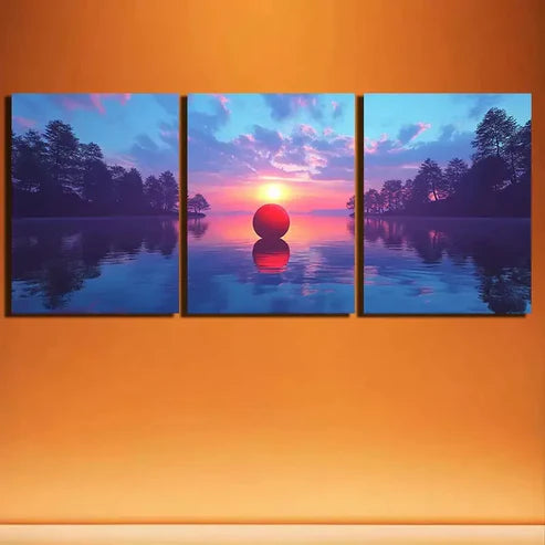 3pcs Living Room Bedroom Canvas Framed 60x90cm - High Quality Print 100% Australian Made Wall Canvas Ready to Hang