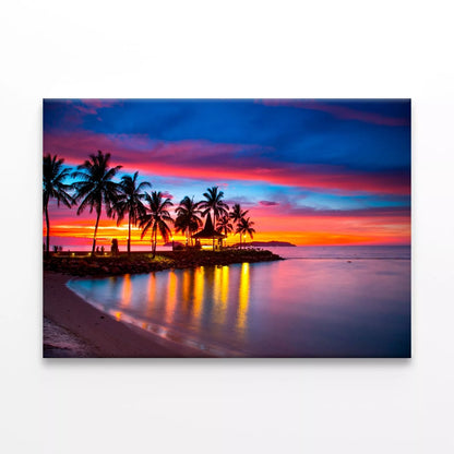 Sunrise From North Borneo Wall Art Decor 100% Australian Made