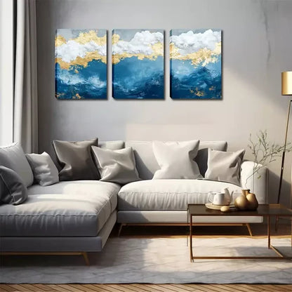 3pcs Good-Looking Artwork, Abstract Patterns Wall Art Canvas Unframed - High Quality Print 100% Australian Made Wall Canvas