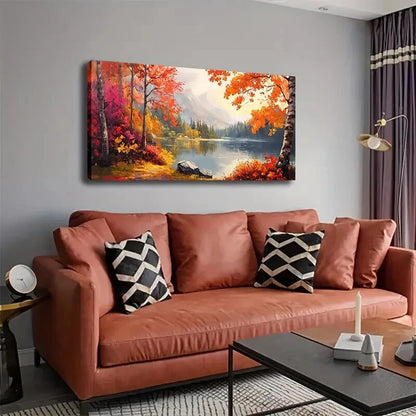 Seasonal & Summer Scenery wall canvas office home room framed 120x60cm
