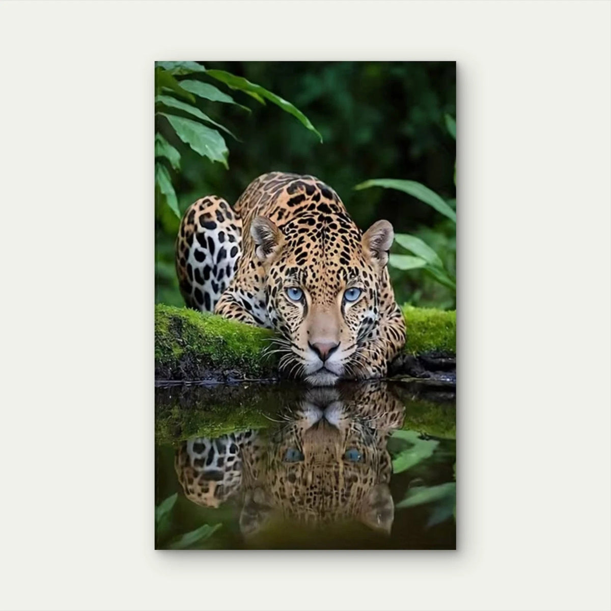 Wildlife for JAGUAR Portrait Metal Print Ready to Hang
