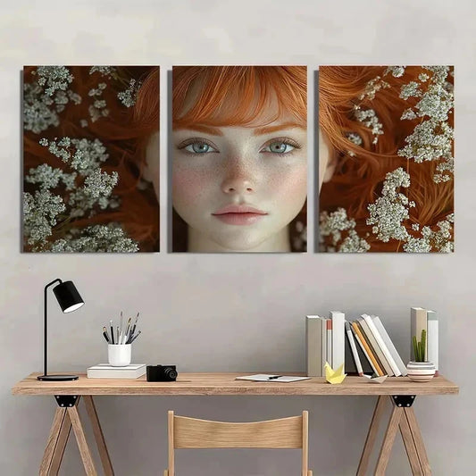 3pcs Order For Anya Cute Beauty Perfect Wall Art Set Canvas Framed 40x60cm - High Quality Print 100% Australian Made Wall Canvas Ready to Hang