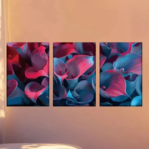 3pcs Fascinating Plants Wall Art Canvas Unframed - High Quality Print 100% Australian Made Wall Canvas