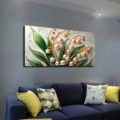 Simple Natural Solid Pattern Wall Art canvas office home room framed 120x60cm