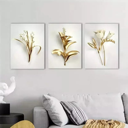 3pcs Boho Minimalist Abstract Canvas Wall Art Set Canvas Framed 50x70cm - High Quality Print 100% Australian Made Wall Canvas Ready to Hang