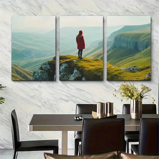 3pcs Yorkshire Dales National Park Metal Print Ready to Hang Art