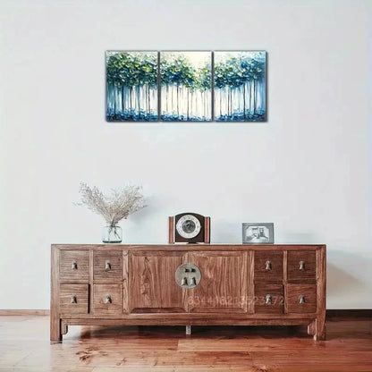 3pcs Tasteful Space Visual Enjoyment Metal Print Ready to Hang Art