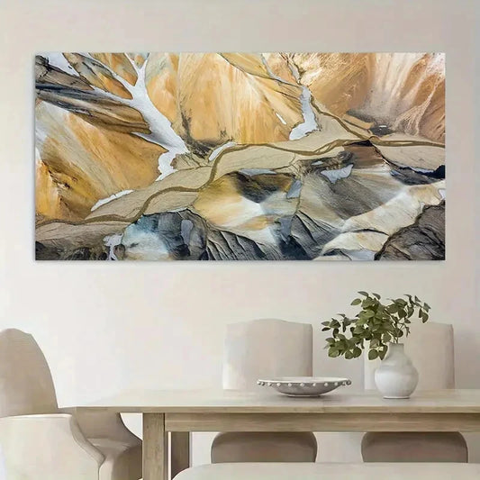 Modern Minimalist Graffiti Wall Art Canvas Office Home Room Framed 120x60cm