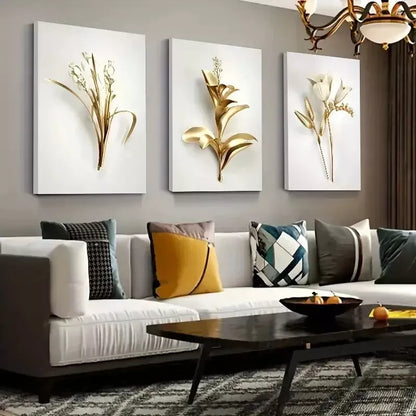 3pcs Boho Minimalist Abstract Canvas Wall Art Set Canvas Framed 50x70cm - High Quality Print 100% Australian Made Wall Canvas Ready to Hang