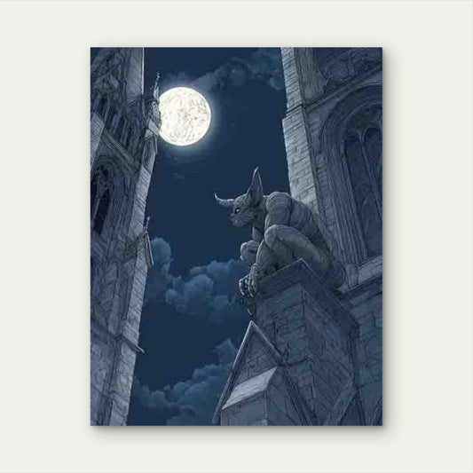 Embodying Creepy Art, Gothic Halloween Themes 60x90cm Metal Print Ready to Hang