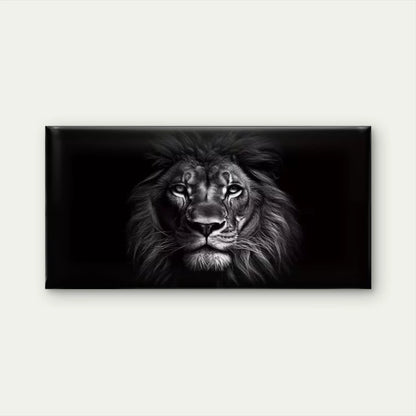 Majestic Lion Wall Art Canvas Office Home Room Framed 120x60cm