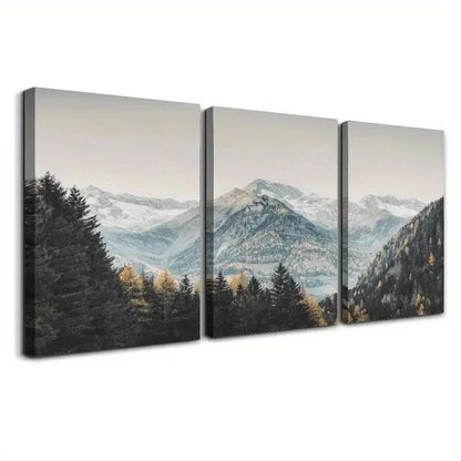 3pcs  Art Deco Modern Classic Wall Art Set Canvas Framed 40x60cm - High Quality Print 100% Australian Made Wall Canvas Ready to Hang