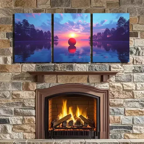 3pcs Living Room Bedroom Canvas Framed 60x90cm - High Quality Print 100% Australian Made Wall Canvas Ready to Hang