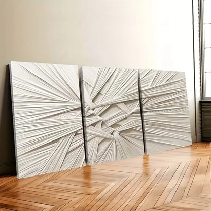 3pcs Modern Minimalist Abstract Wall Art Set Canvas Framed 40x60cm – High Quality Print, 100% Australian Made, Ready to Hang
