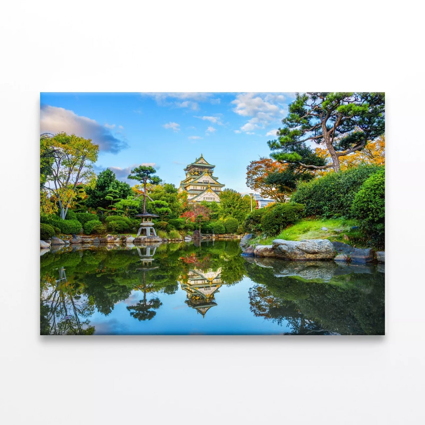 Osaka Castle Museum At Sunset Wall Art Decor 100% Australian Made