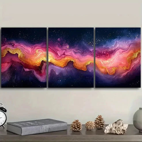 3pcs A whale Wall Art Canvas Unframed - High Quality Print 100% Australian Made Wall Canvas