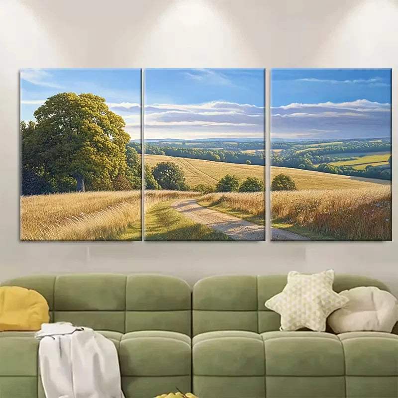3pcs The Beauty of Hertfordshire Ashridge Estate Metal Print Ready to Hang Art