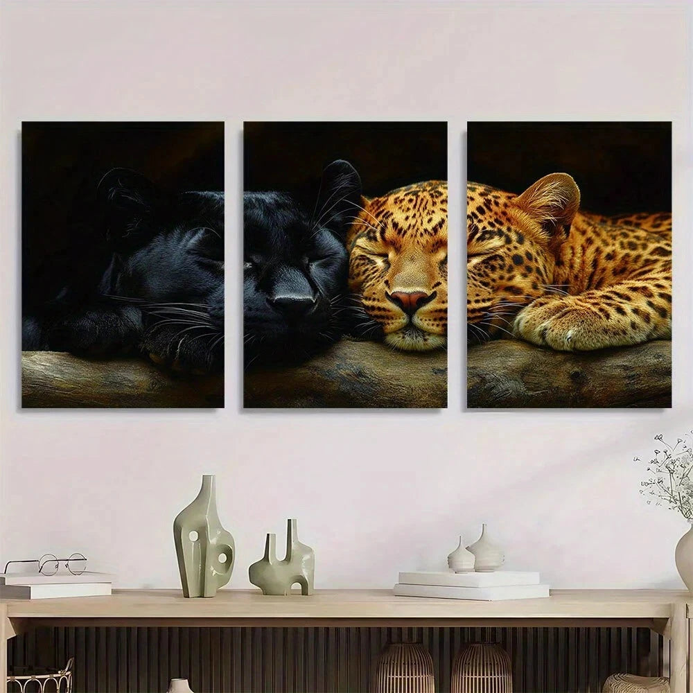 3pcs Green Fairy with Roses & Absinthe Metal Print Ready to Hang Art