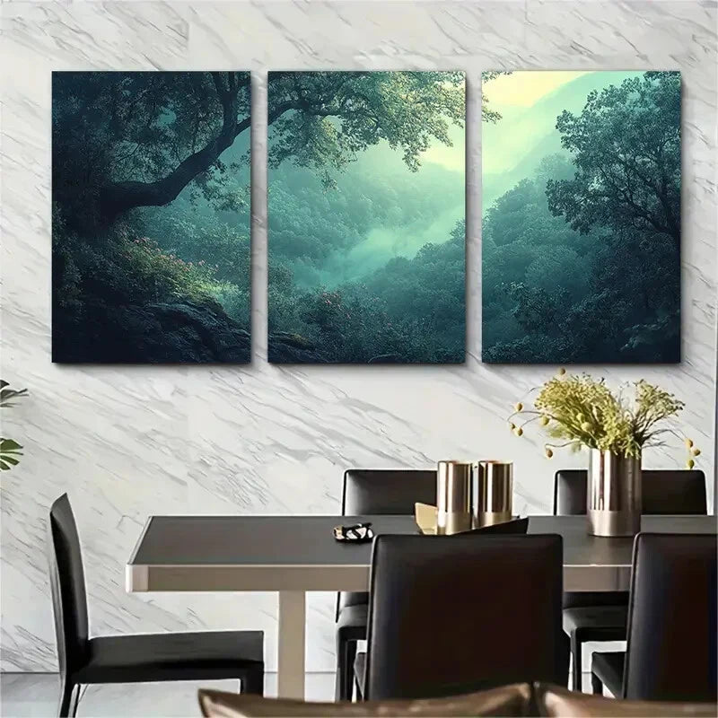 3pcs Shenandoah National Park Scenic Metal Print Ready to Hang Art