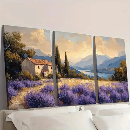 3pcs  Neutral Floral Art Flowers NF   Wall Art Set Canvas Framed 60x90cm - High Quality Print 100% Australian Made Wall Canvas Ready to Hang