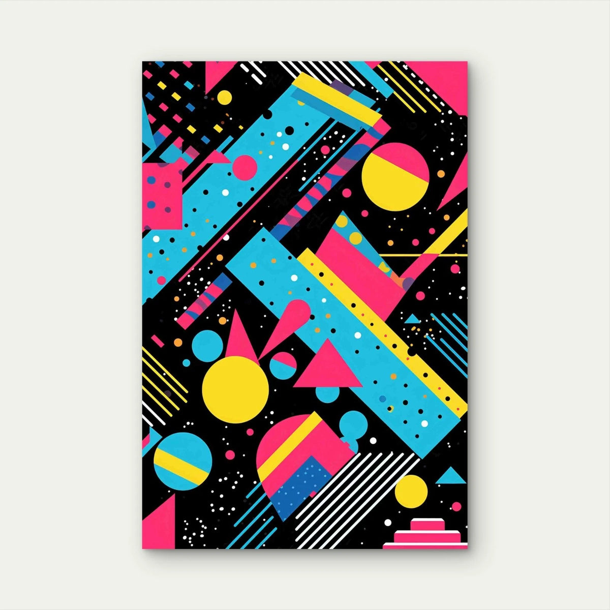 Seamless Abstract Pattern Design 60x90cm Metal Print Ready to Hang