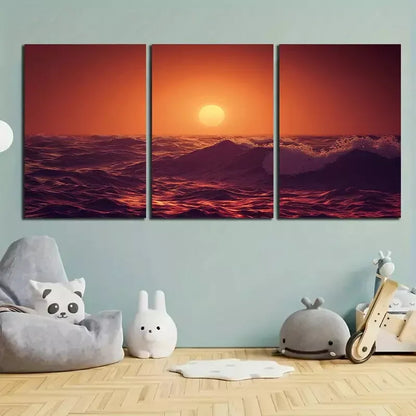 3pcs Ocean Inspired Canvas Framed 40x60cm - High Quality Print 100% Australian Made Wall Canvas Ready to Hang