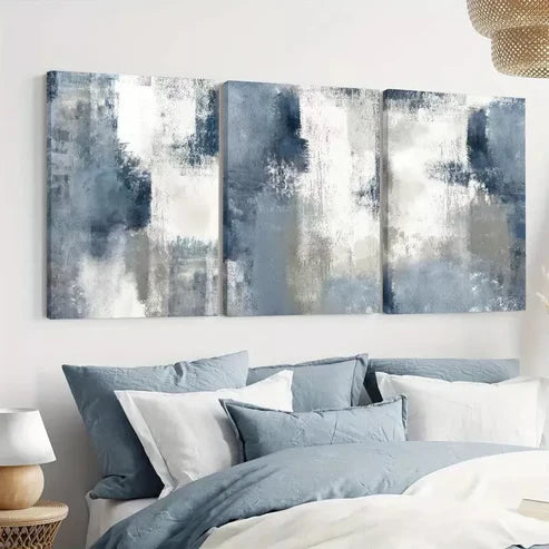 3pcs Abstract Art Wall Art Canvas Unframed - High Quality Print 100% Australian Made Wall Canvas