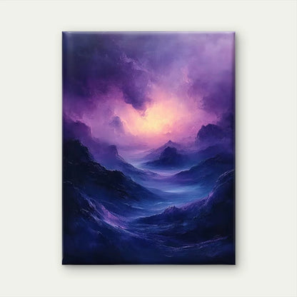 Cosmic Abstract for Galaxy 60x90cm Metal Print Ready to Hang