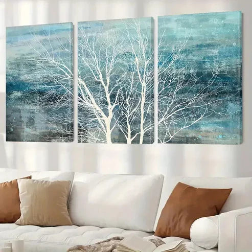 3pcs Tree of Life Canvas Framed60X90cm - High Quality Print 100% Australian Made Wall Canvas Ready to Hang
