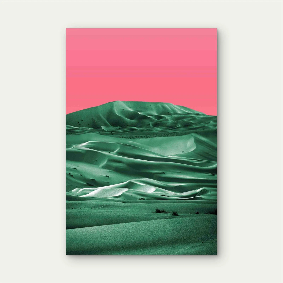Bright Pop Nature Landscape Metal Print Ready to Hang