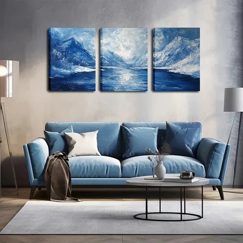 3pcs Serene Forest Pathway Wall Art Set Canvas Framed 60x90cm - High Quality Print 100% Australian Made Wall Canvas Ready to Hang