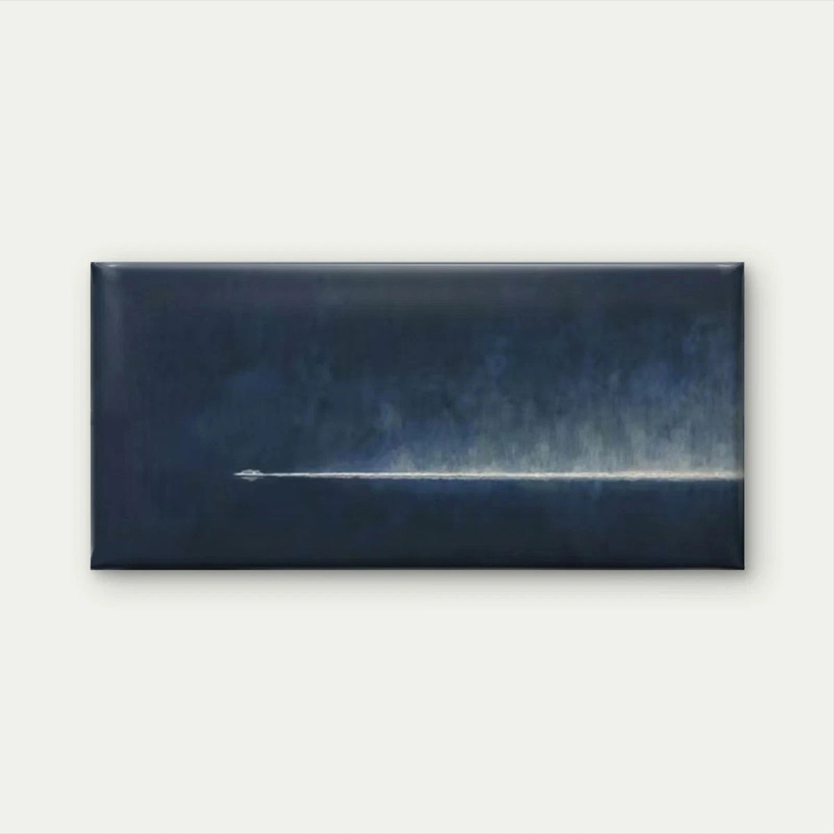 White Boat & Ocean Wave Wall Art Canvas Office Home Room Framed 120x60cm
