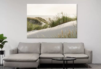 Vibrant Sunset In The Dunes Wall Art Decor 100% Australian Made