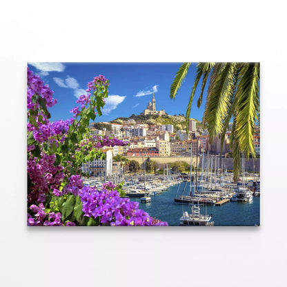 City Of Marseille Harbor Wall Art Decor 100% Australian Made