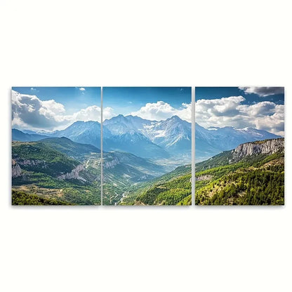 3pcsMont Ventoux Gorges de la Nesque Travel Metal Print Ready to Hang Art