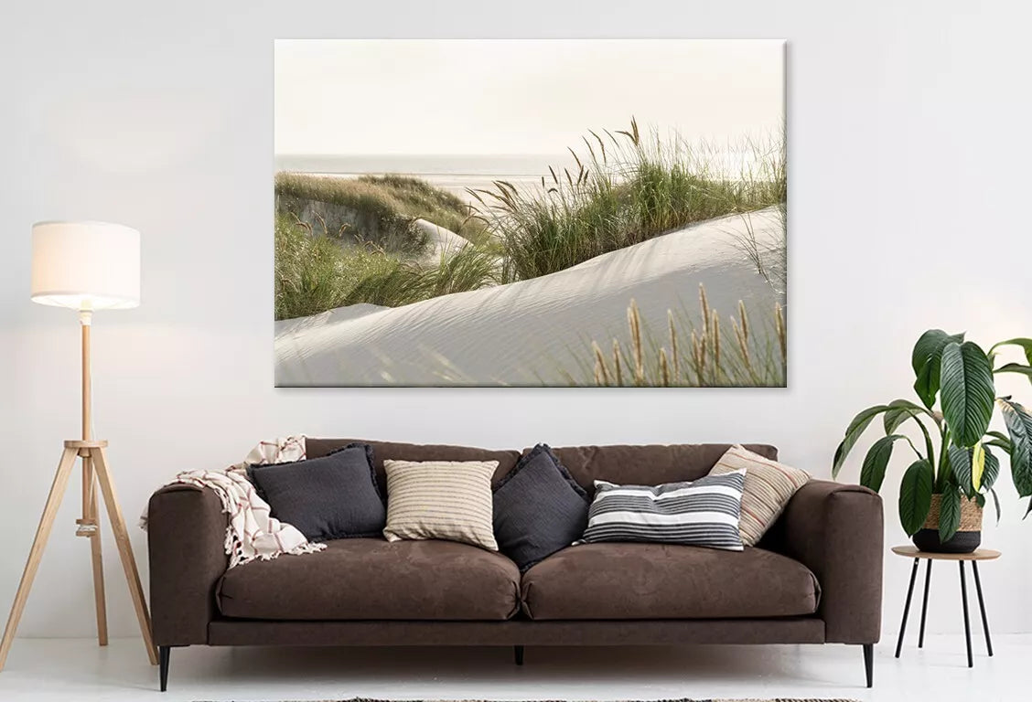 Vibrant Sunset In The Dunes Wall Art Decor 100% Australian Made