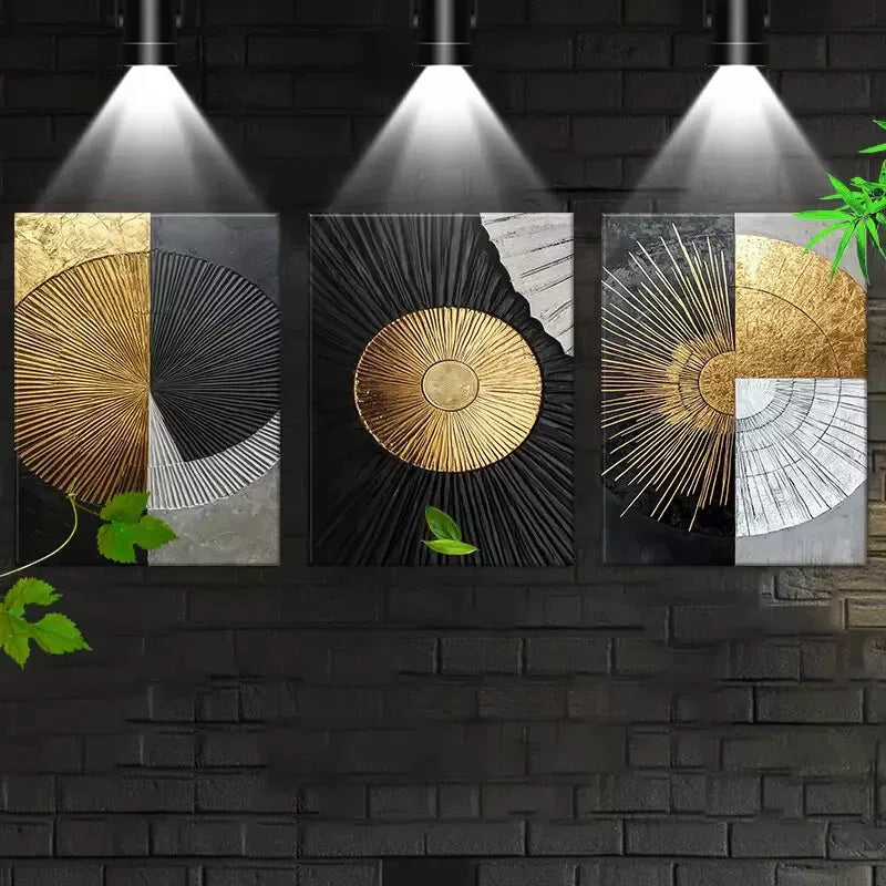 3pcs Modern Nordic Minimalist Art Set Canvas Framed 50x70cm -  High Quality Print 100% Australian Made Wall Canvas Ready to Hang