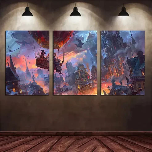 3pcs Nordic Modern Black and White Canvas Framed 60x90cm - High Quality Print 100% Australian Made Wall Canvas Ready to Hang