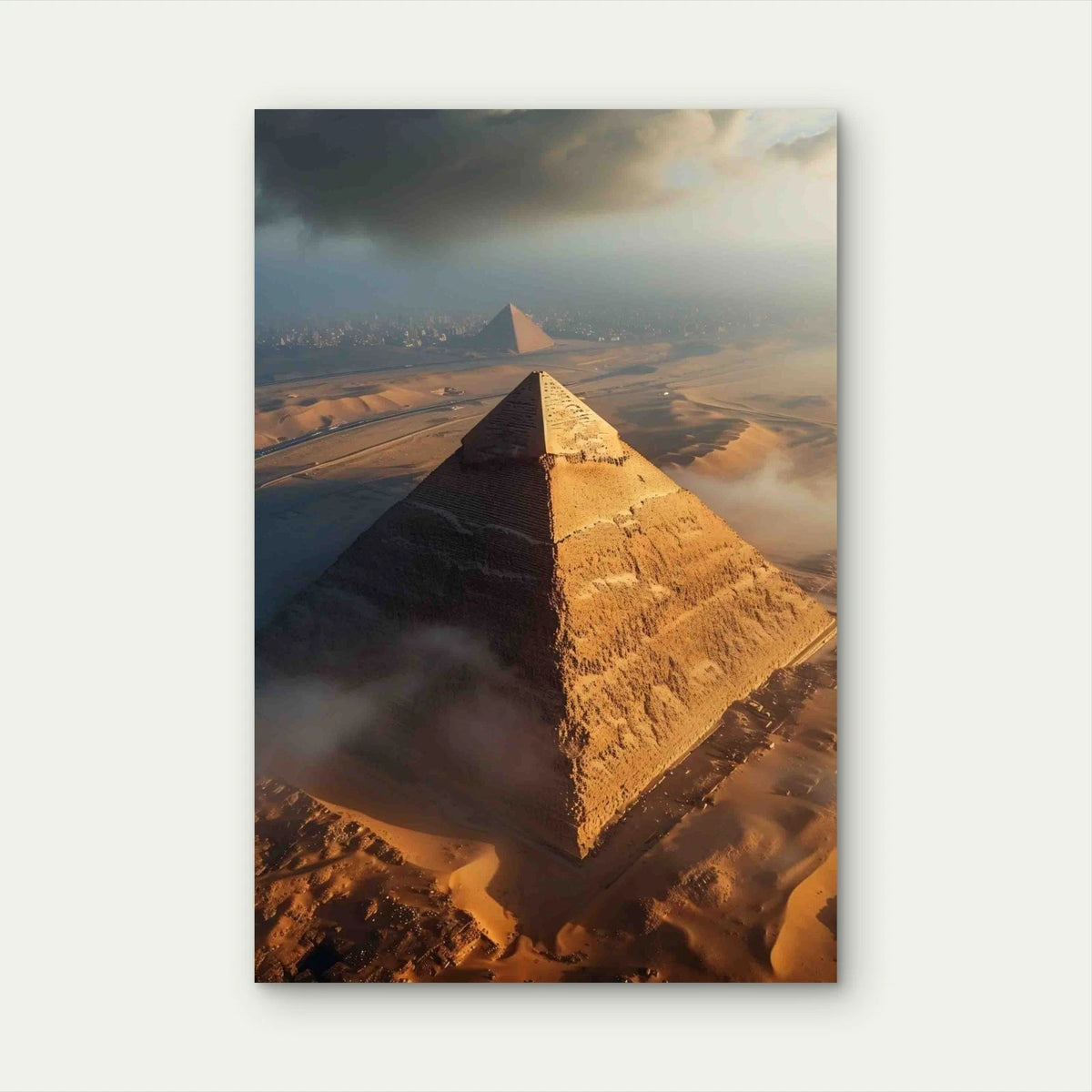 Architecture Ancient Monument 60x90cm Metal Print Ready to Hang