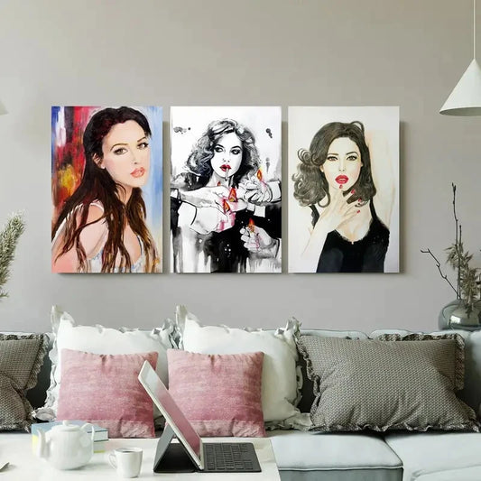 3pcs  Be Hung As Wall Decoration Showcasing wall Art Set Canvas Framed 40x60cm - High Quality Print 100% Australian Made Wall Canvas Ready to Hang