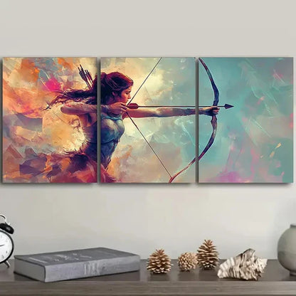 3pcs an archer Wall Art Set Canvas Unframed - High Quality Print 100% Australian Made Wall Canvas