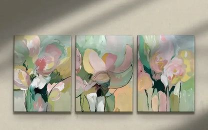 3pcs Wonderland Canvas Snowy Forest Wall Art Set Canvas Framed 40x60cm - High Quality Print 100% Australian Made Wall Canvas Ready to Hang