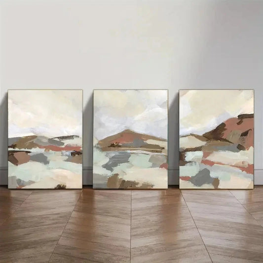3pcs Arizona Decor Southwestern Style Metal Print Ready to Hang Art