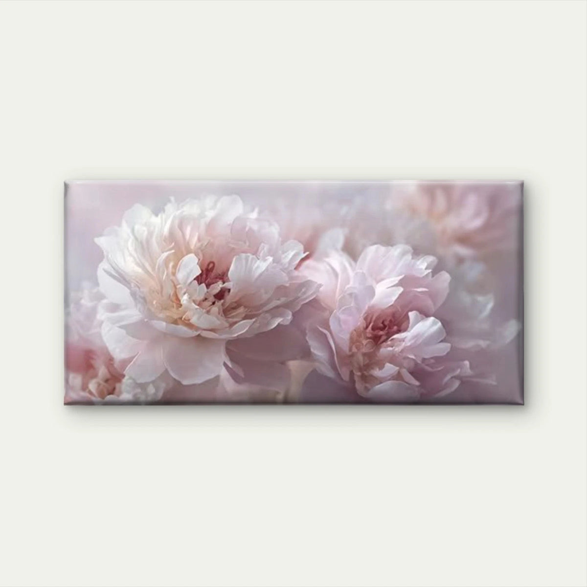 Abstract Pink Flower Wall Art Canvas Office Home Room Framed 120x60cm