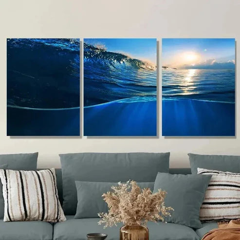 3pcs Modern Black and White Woman with Red Wall Art Set Canvas Unframed - High Quality Print 100% Australian Made Wall Canvas