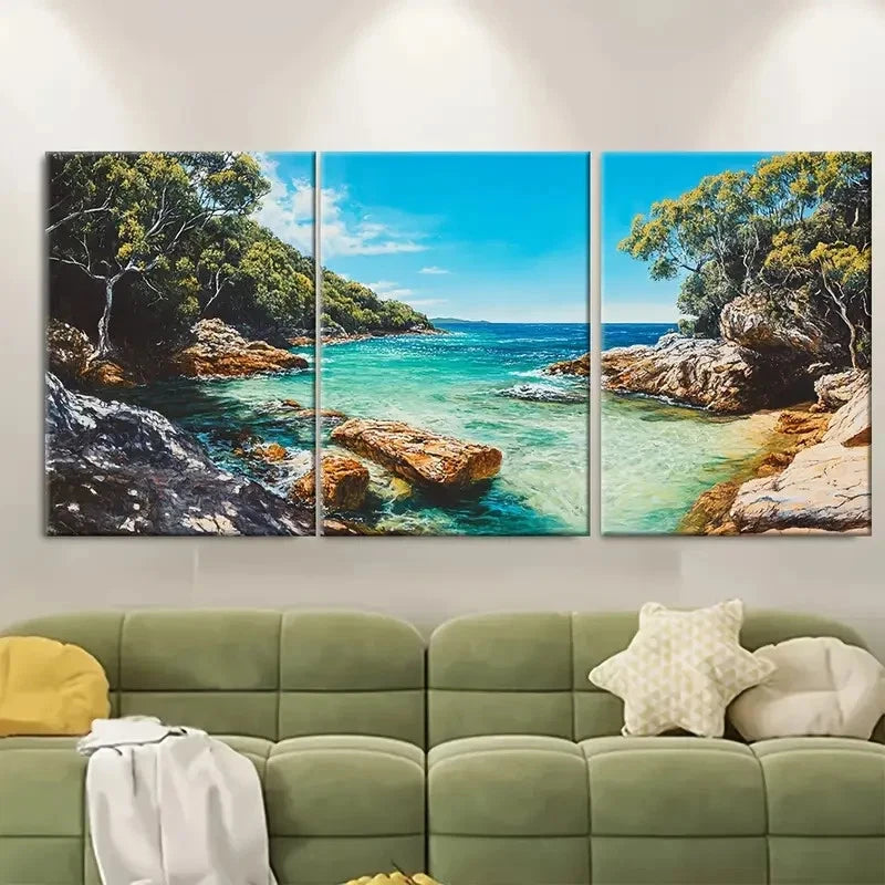 3pcs Purnululu National Park Australia Travel Metal Print Ready to Hang Art