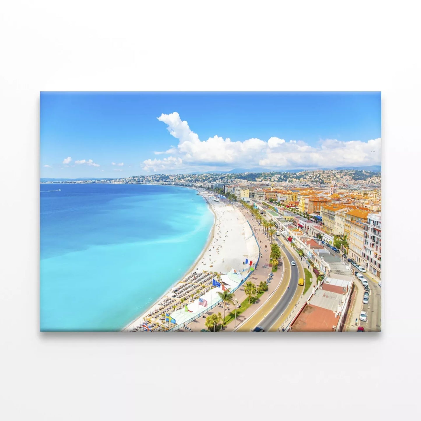 Vibrant Classic French Riviera Wall Art Decor 100% Australian Made