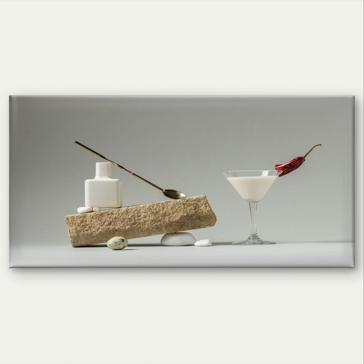 Modern Minimalist Still Life Wall Art Canvas Office Home Framed 120x60cm