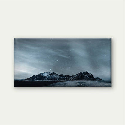 Starry Sky Mountain Wall Art Canvas Office Home Room Framed 120x60cm