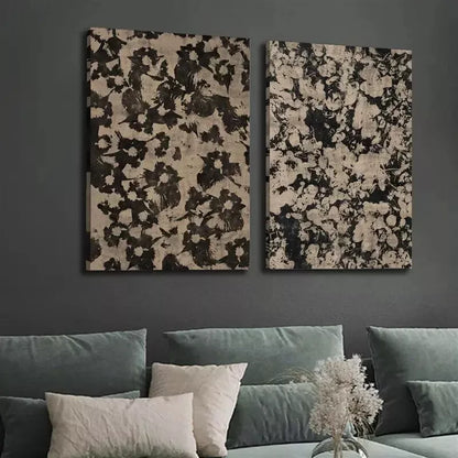 2pcs Decorative Painting, Japanese Style Decoration Canvas Framed 50x75cm - High Quality Print 100% Australian Made Wall Canvas Ready to Hang - Bella Home Decor